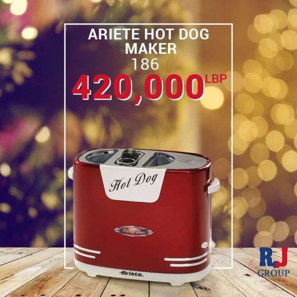Ariete Hot Dog 186 - Tjara - Online Shoppping & Selling in Lebanon - Buy,  Sell, Auction Products, Cars - Lebanon