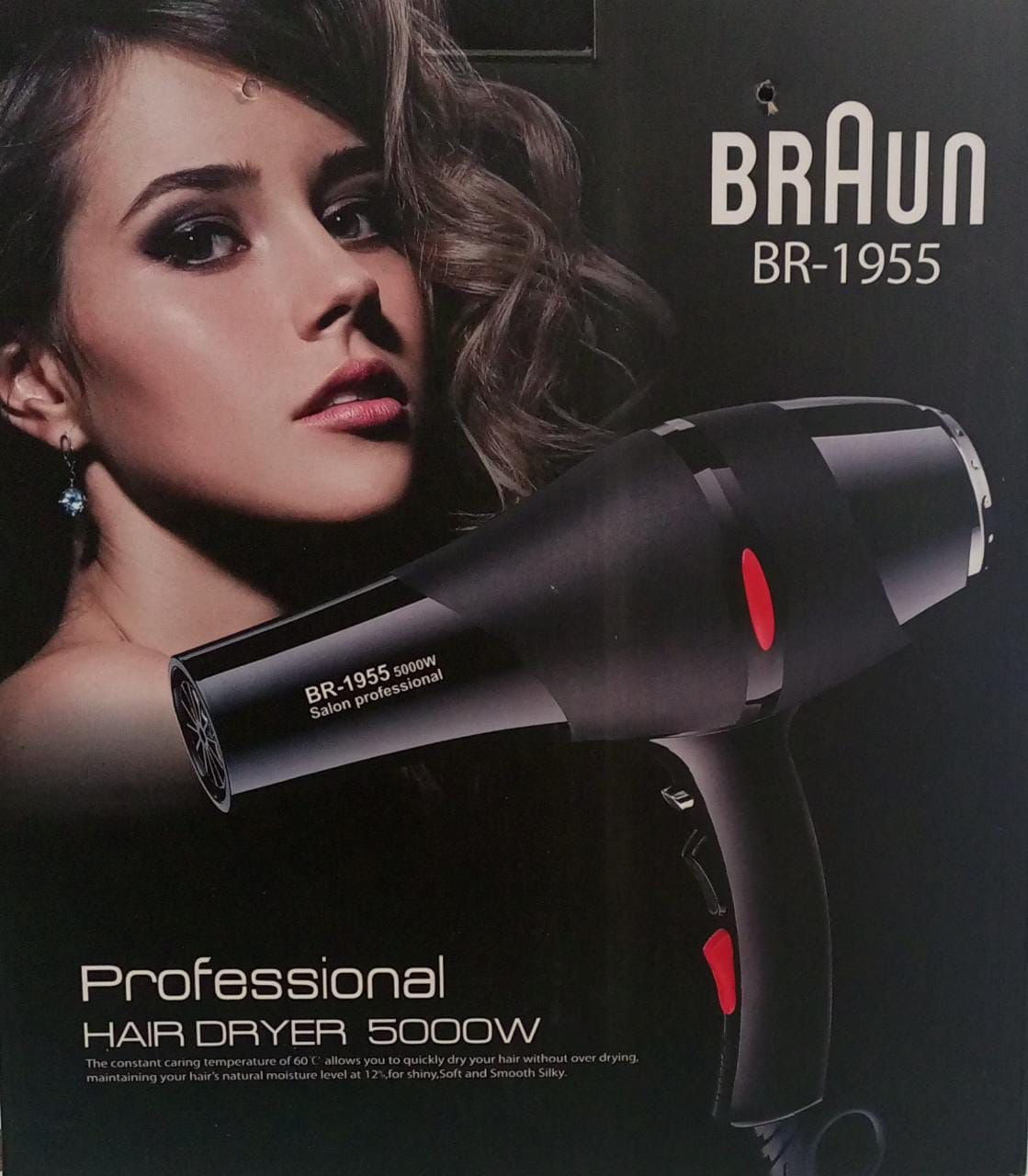 BRAUN Hair dryer - Tjara - B2B, B2C, Buy, Sell, Auction - Lebanon